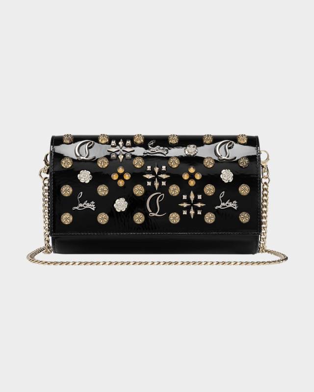 Paloma Loubinthesky Patent Leather Wallet on Chain